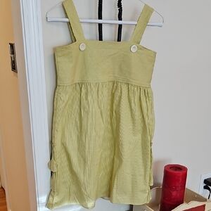 Persnickety Lemon Striped Dress